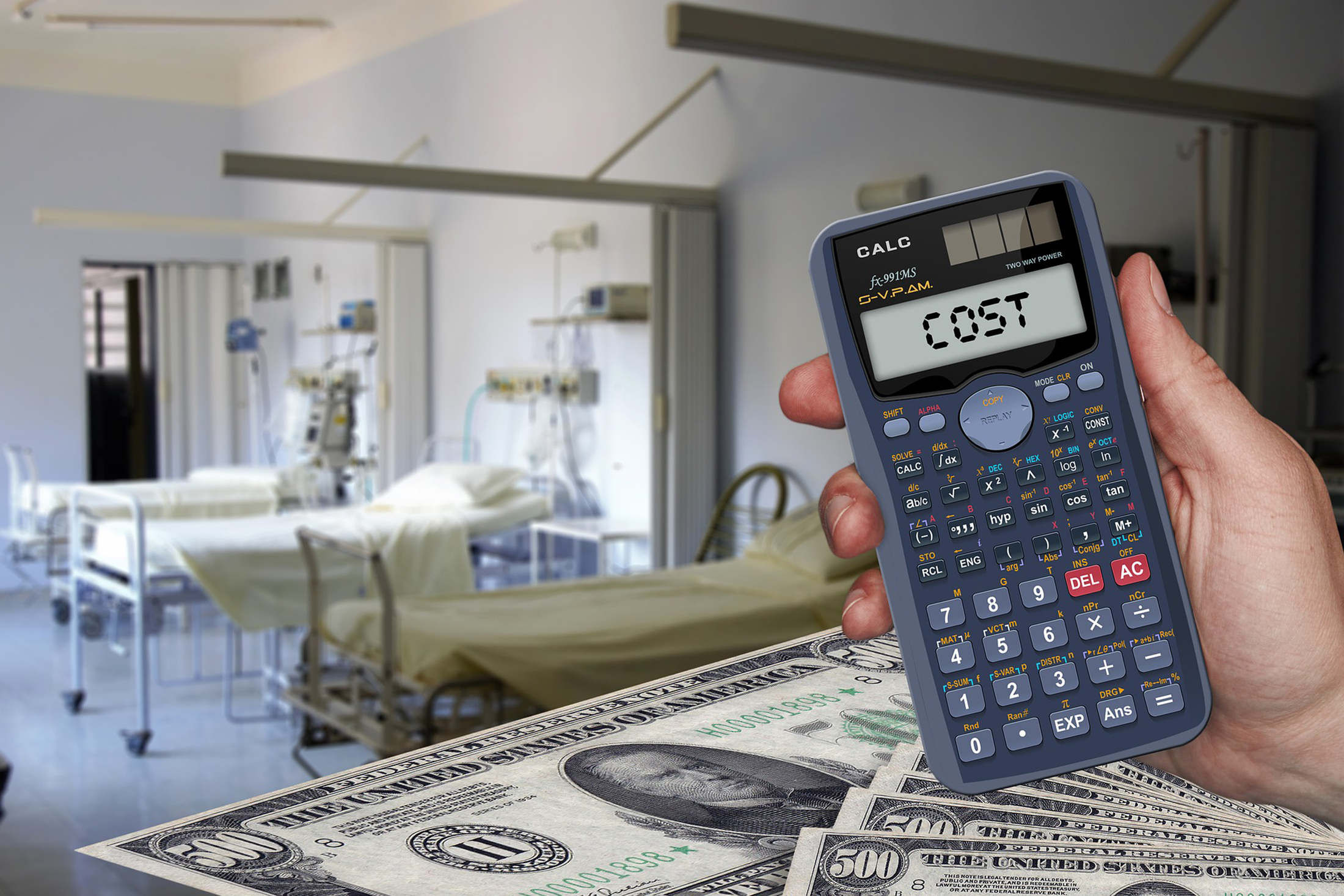 Healthcare Relative Cost Graphic